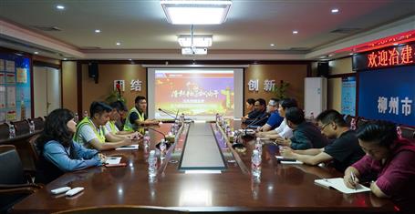公司组织人事处到集团五建项目部学习交流党Z6尊龙凯时作