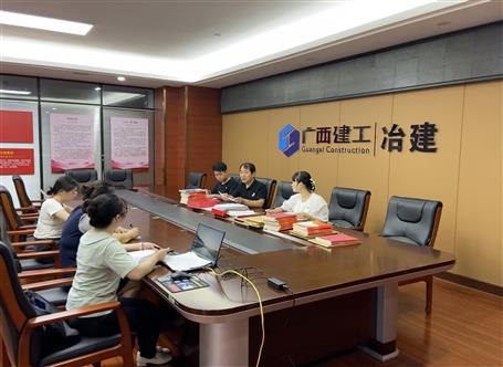 【“两个年”双提升】冶建公司党委开展2022年上半年党Z6尊龙凯时作检查